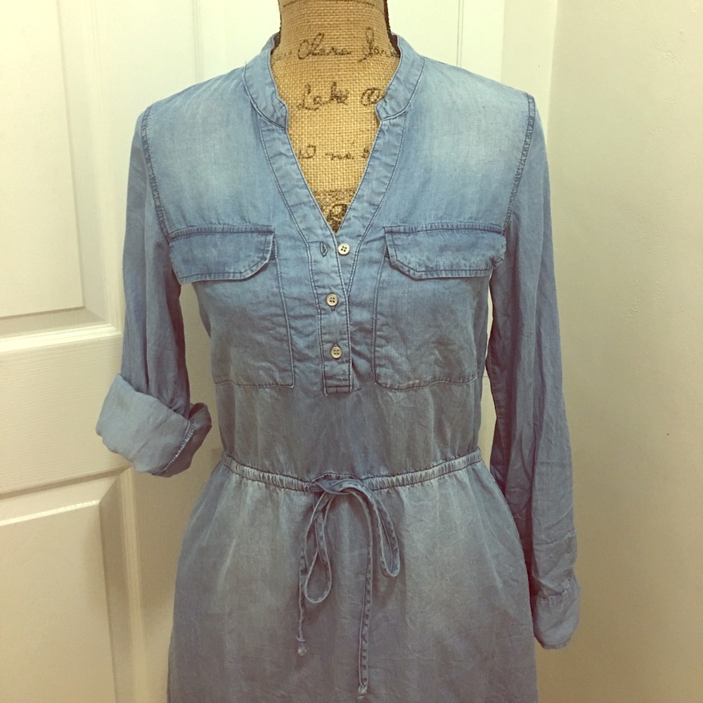 Denim dress