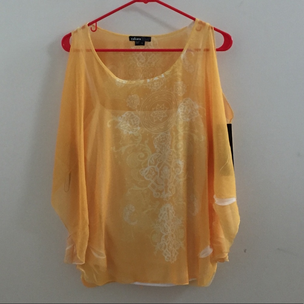 Takara - Yellow Poncho with white shell