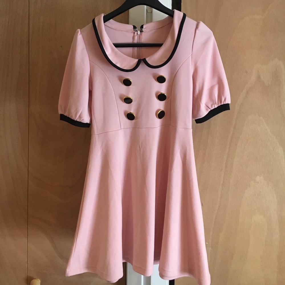 Light pink mini dress from Japan