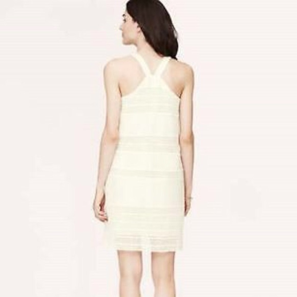 LOFTCROCHET LACELINED SHIFTLIKE NEWLINEN - Picture 3 of 8