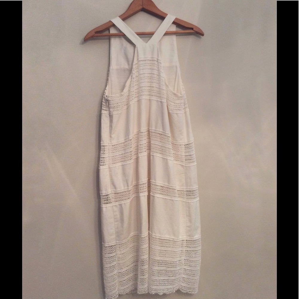 LOFTCROCHET LACELINED SHIFTLIKE NEWLINEN - Picture 5 of 8