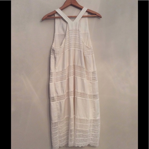 LOFTCROCHET LACELINED SHIFTLIKE NEWLINEN - Picture 5 of 8