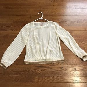 Cream Blouse