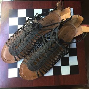 Madison Zip Up sandals