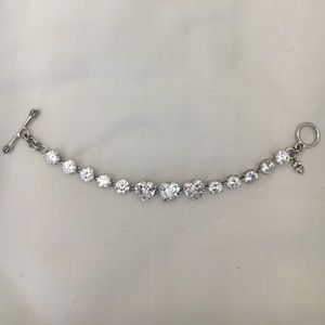 Juicy couture heart diamond bracelet