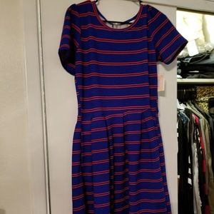 Lularoe XL Amelia Dress NWT