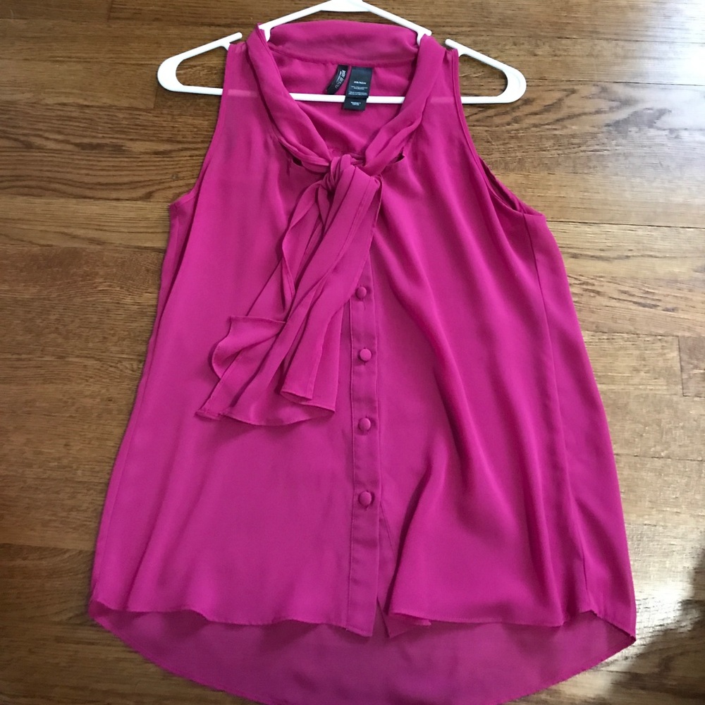 Fuchsia Blouse