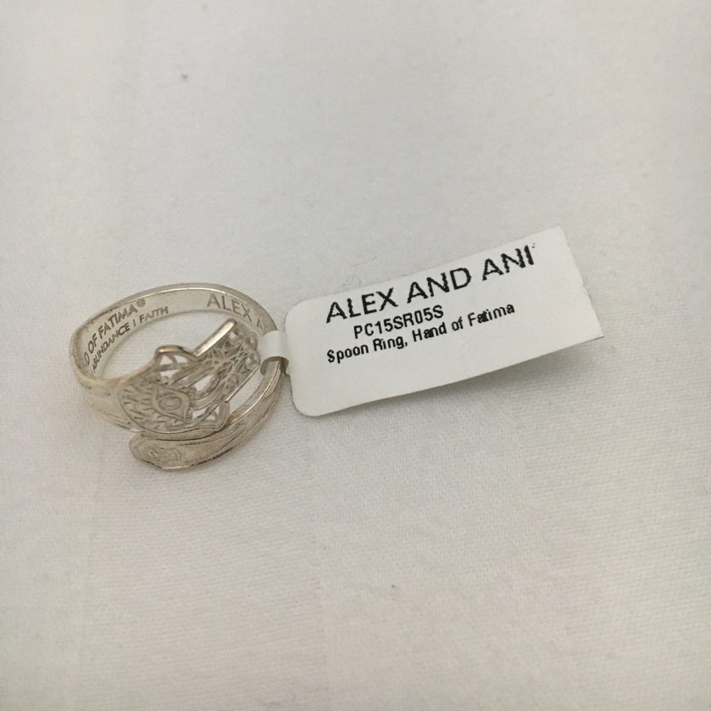 Alex and Ani- Hand of Fatima ring