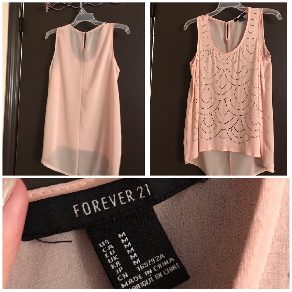 M pink tunic