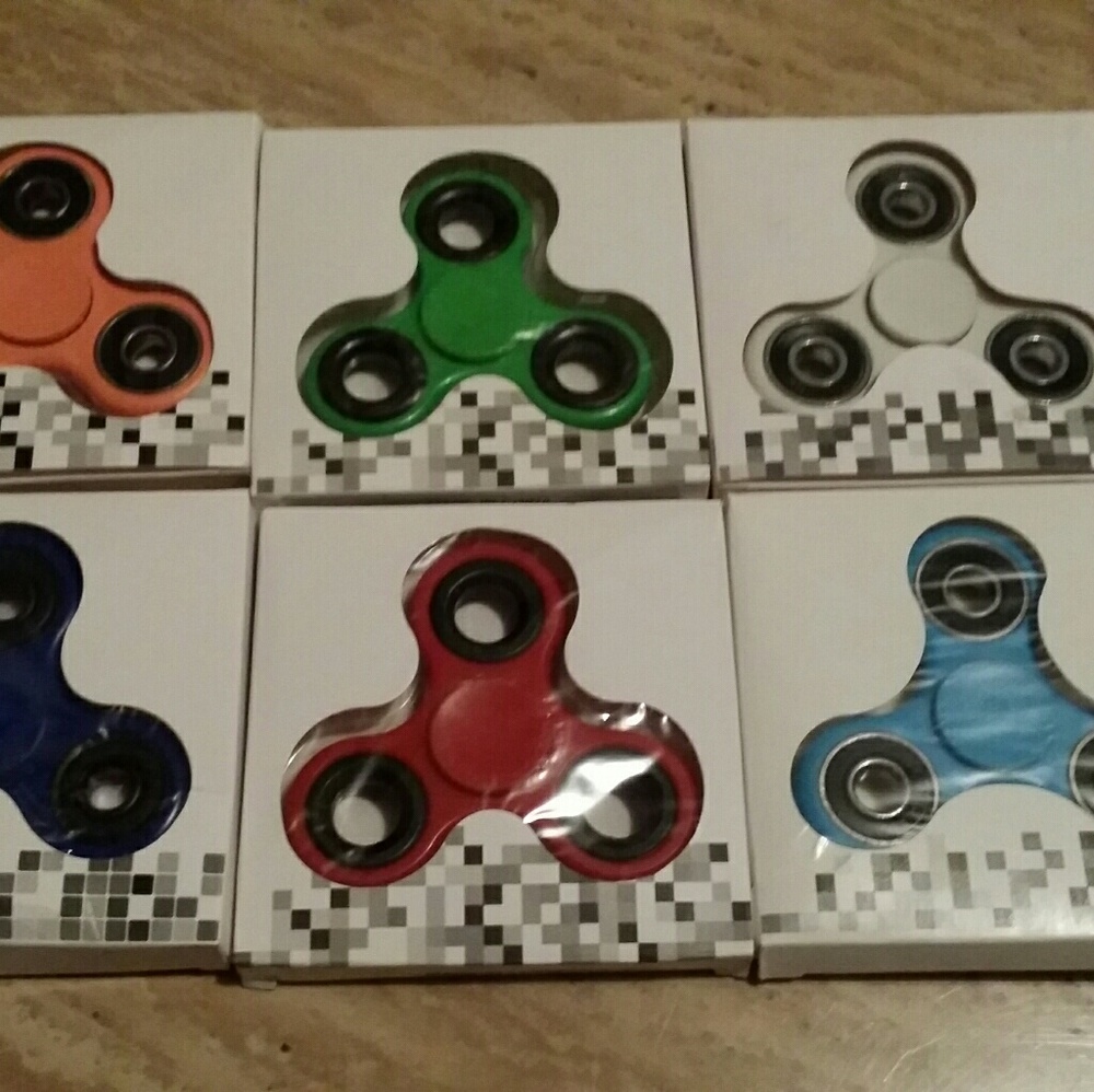 Lot of 10 fidget spinners