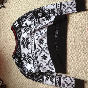 christmas/ holiday crop top