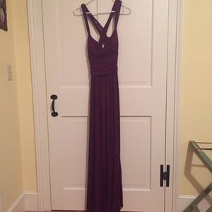 PRICE REDUCED: Cross-back maxi dress