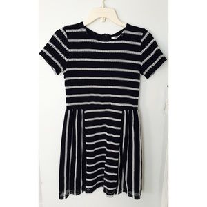 BAR III Striped Knit Dress
