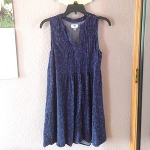 Casual blue dress