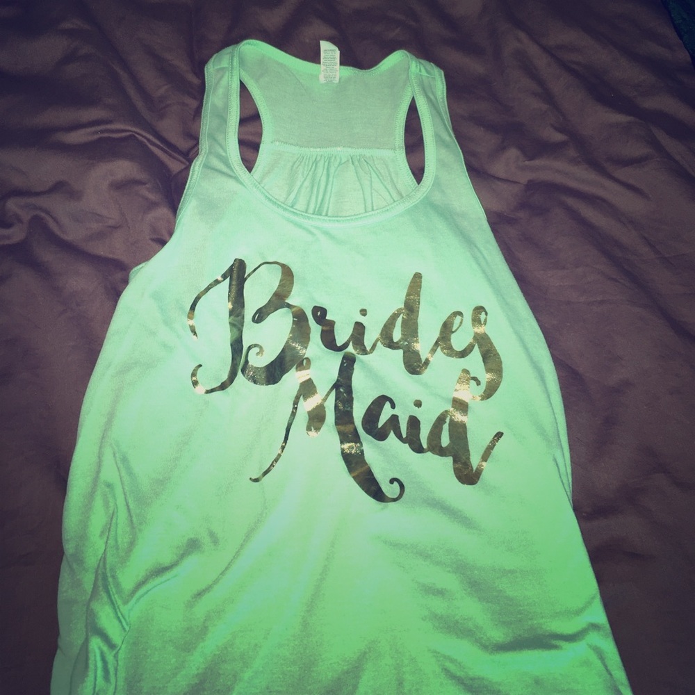 Bridesmaid tank