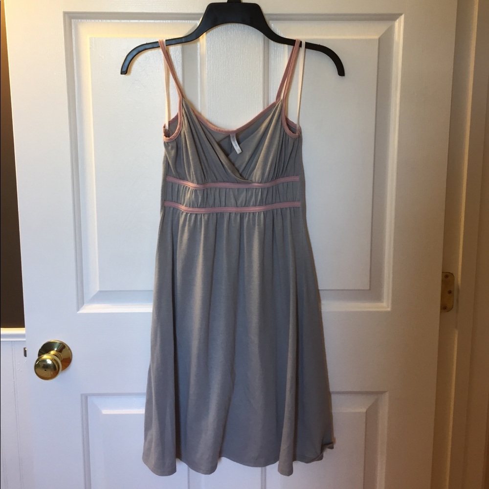 Grey and pink sundress