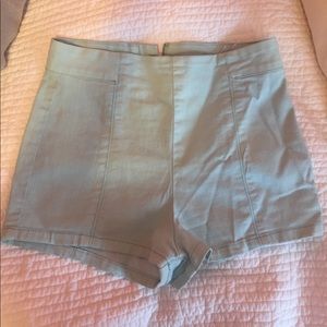 High waisted shorts