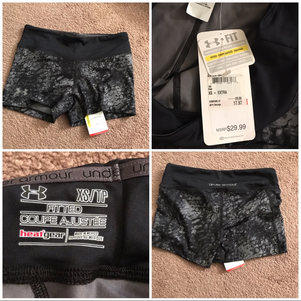 NWT Xs under armor shorts