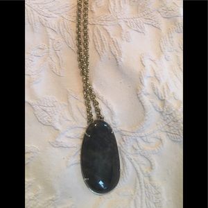 Stella and dot large stone necklace