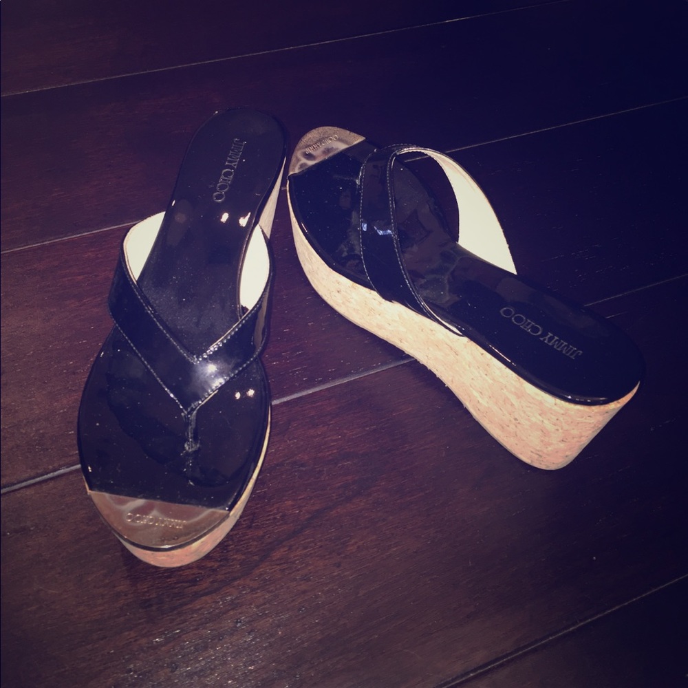 Jimmy Choo Wedge Sandals