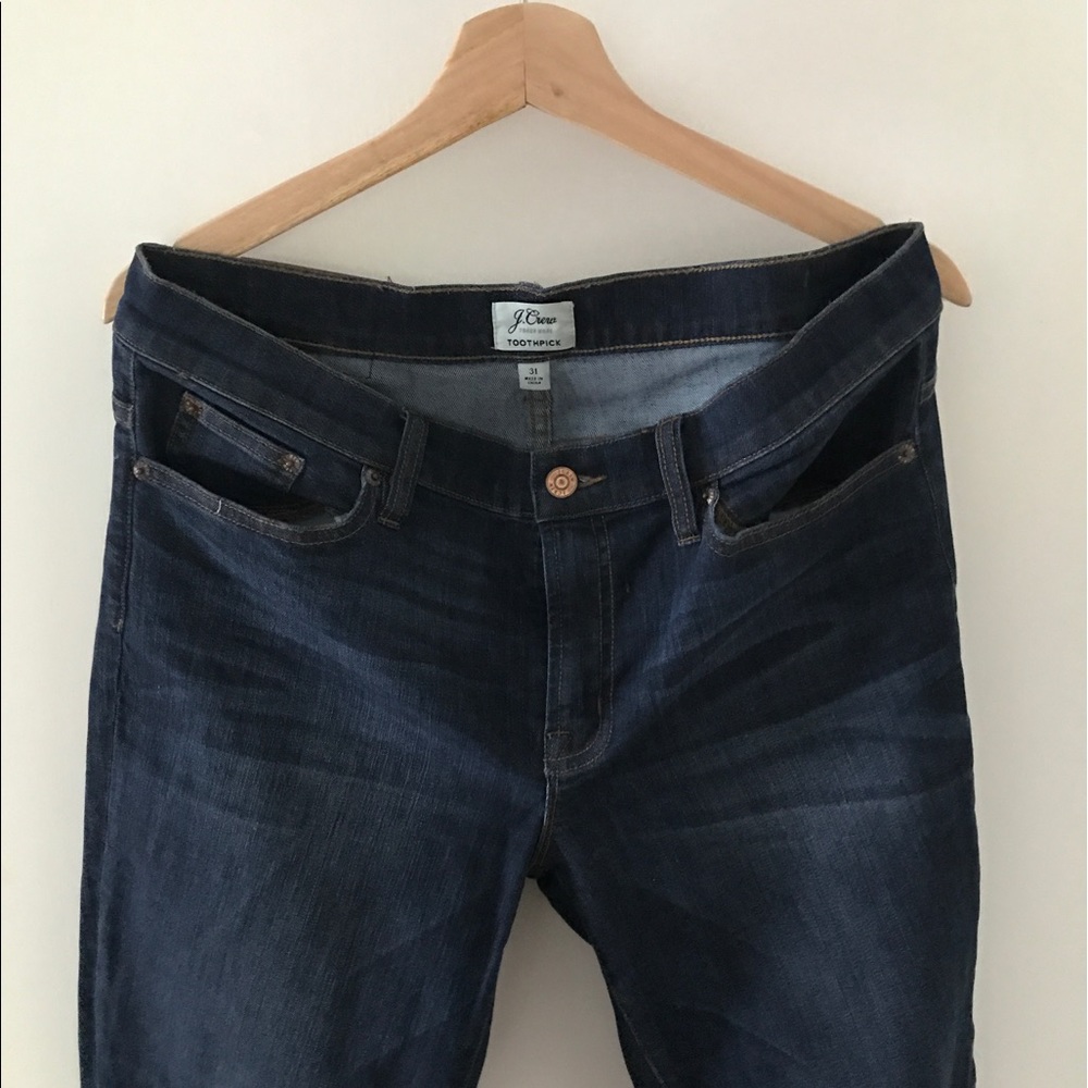 J.Crew Toothpick jeans, like new