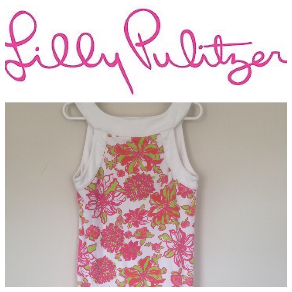 ❌SOLD! ❌LILLY PULITZER Girls Cotton Shift Dress