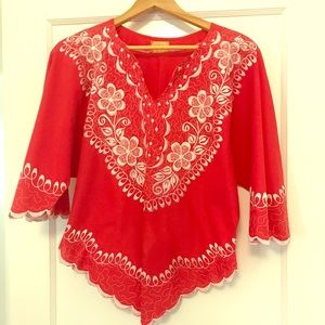 Vintage Costa Rican Tunic...Size S/M