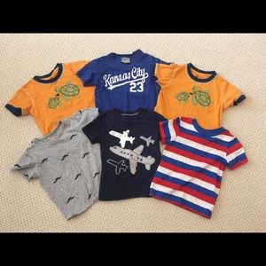 Toddler boys tshirt bundle!