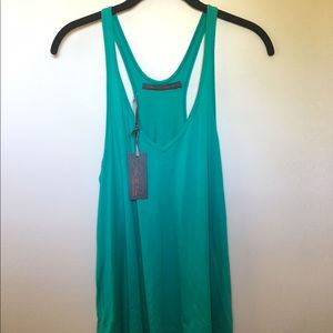 FEEL THE PIECE (OS Tank Top) Teal