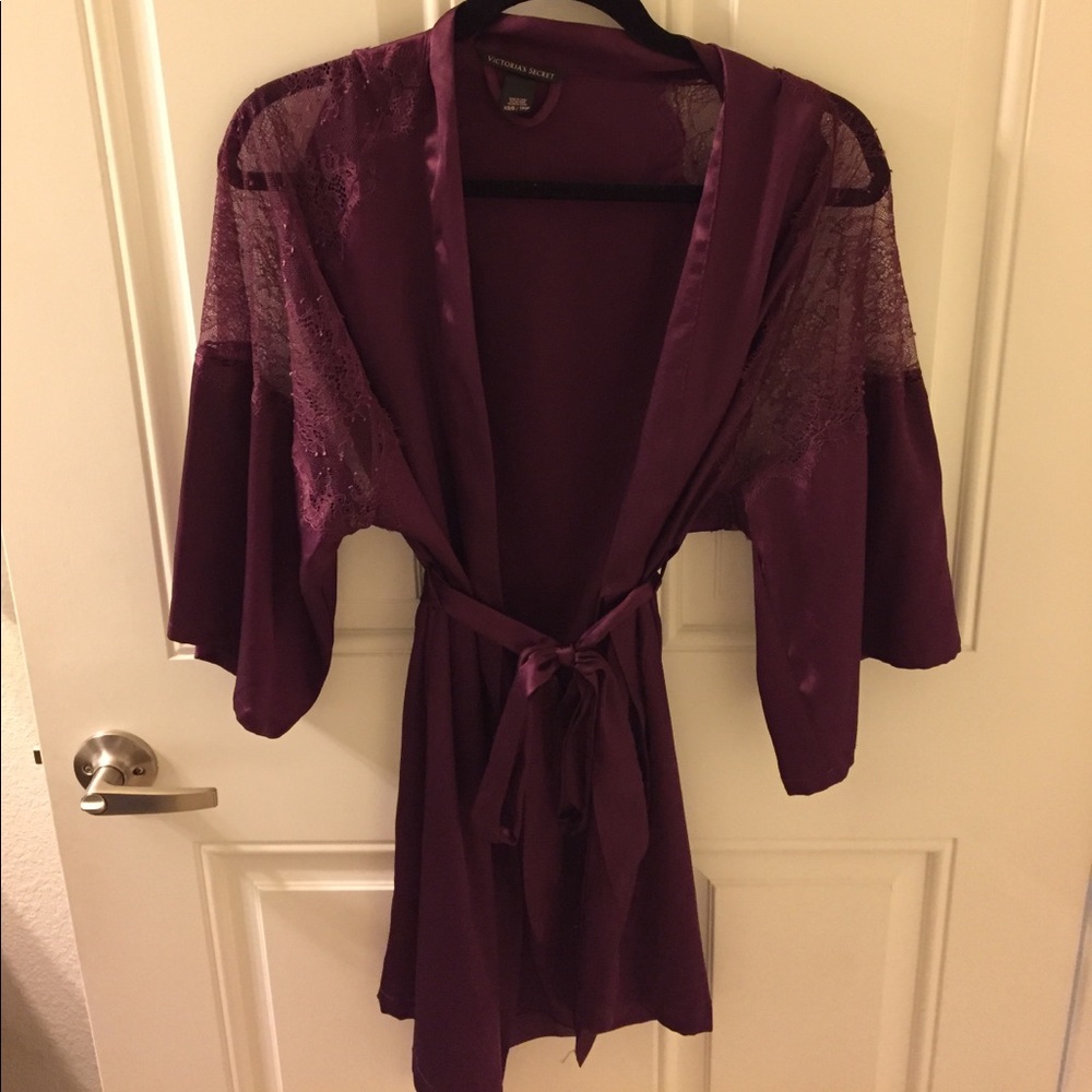 Women's silk robe