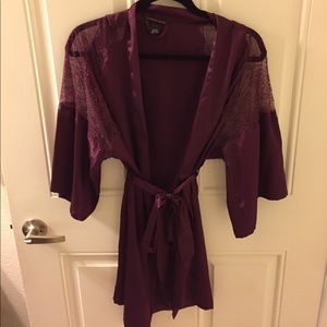 Women's silk robe
