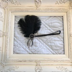 Gatsby style headpiece 🖤 never worn
