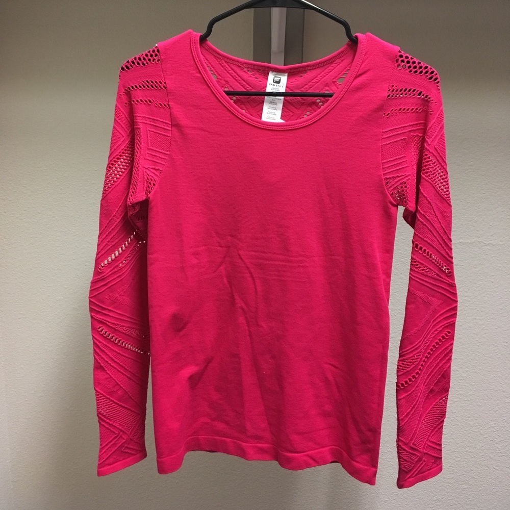 Fabletics Long Sleeve Open Knit Top