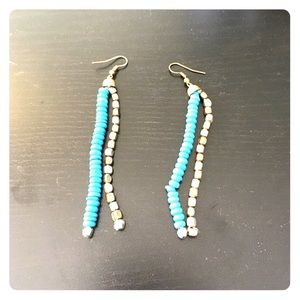 Long earrings