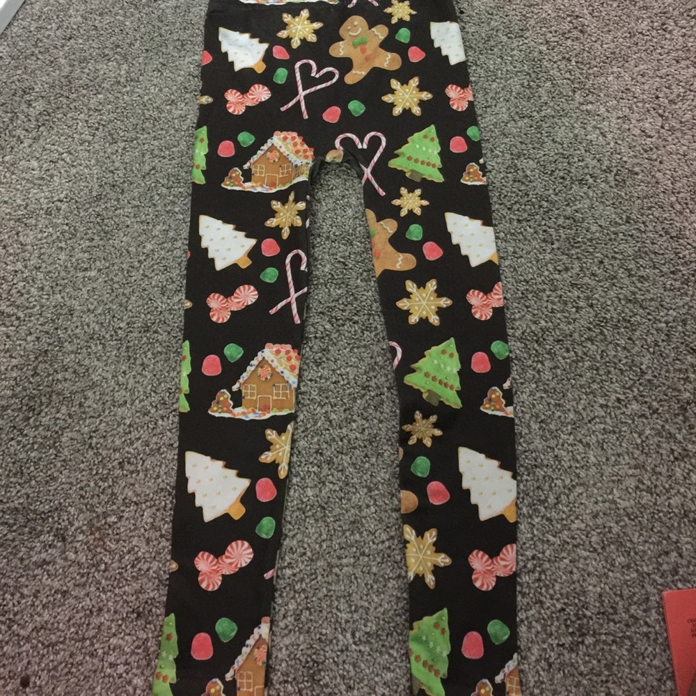 girls christmas leggings