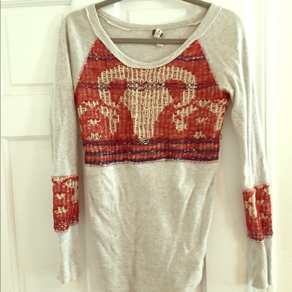 long sleeve Free People Top