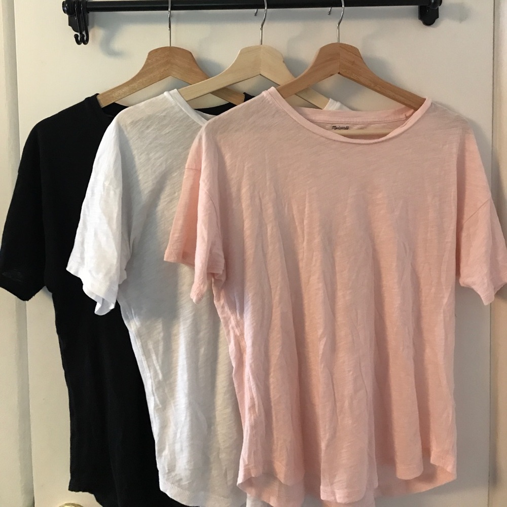 Madewell Perfect Tee Shirt 3-pack