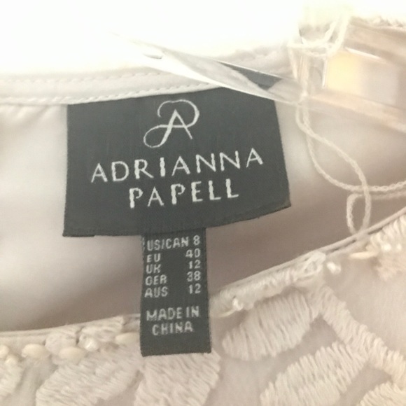 Adrianna Papell White Lace Dress - Picture 2 of 3