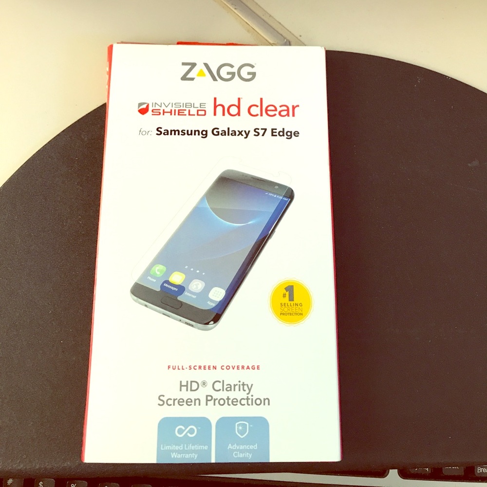 Zagg Invisible Shield for Samsung S7 Edge