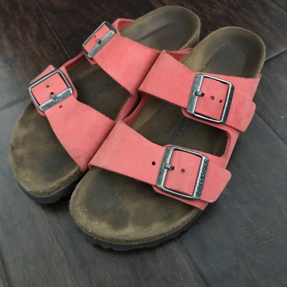 Pink Birkenstocks