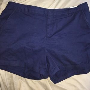 Blue shorts