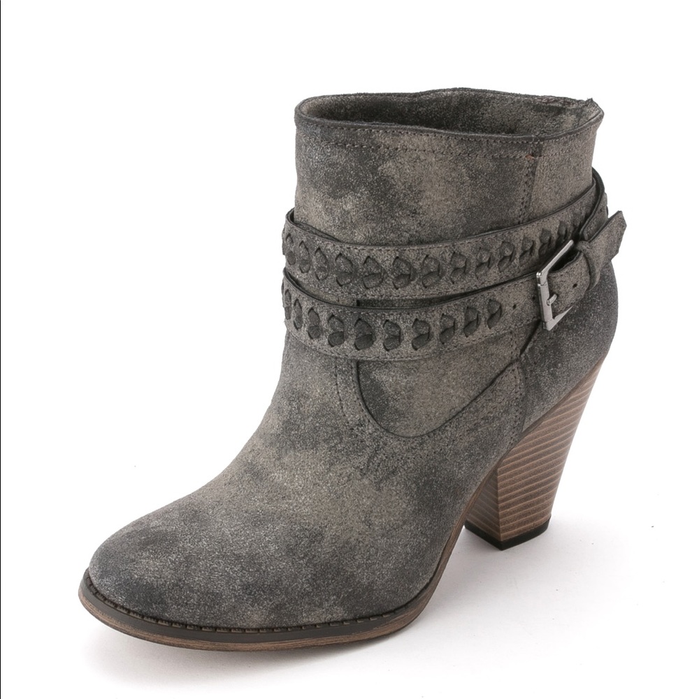 Mia Women's Amysi Distressed Ankle Boots WORN ONCE