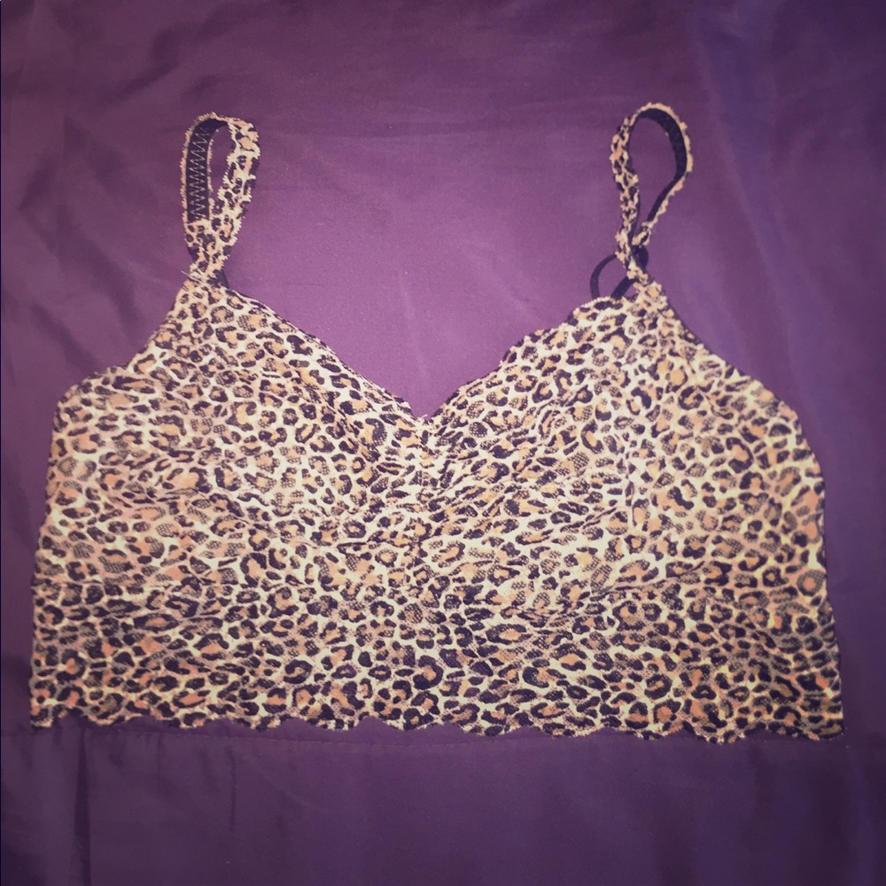 VS PINK bralette.