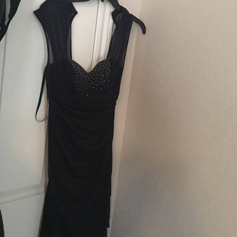 Navy blue ball dress size 1
