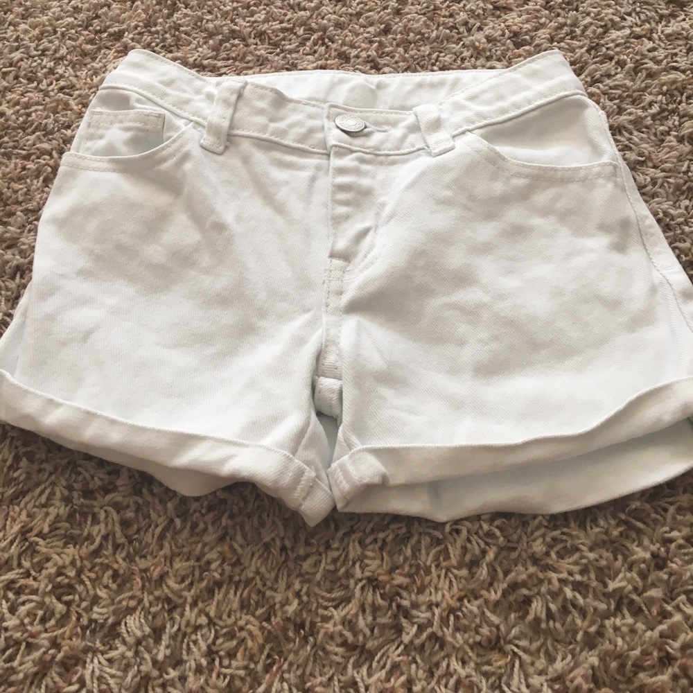 White shorts