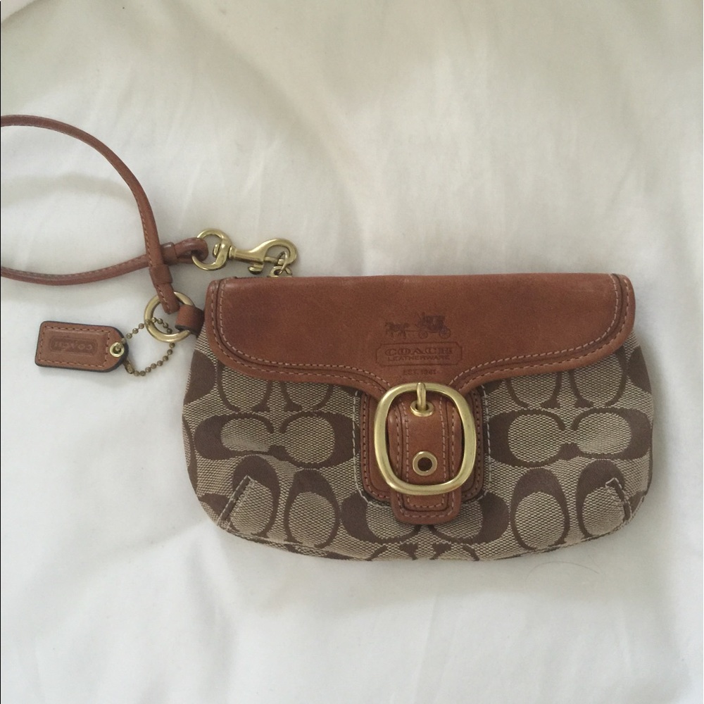 Coach wristlet
