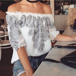 For Love & Lemons Sicily Top
