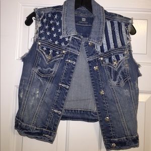 Miss Me Jean Jacket American Style