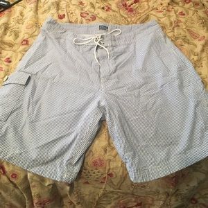 JCrew seersucker boardshorts