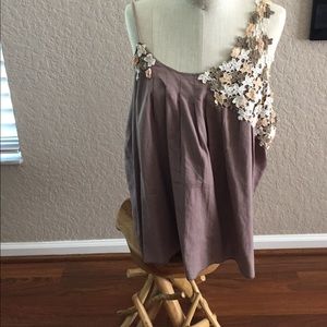 Anthropologie linen shirt